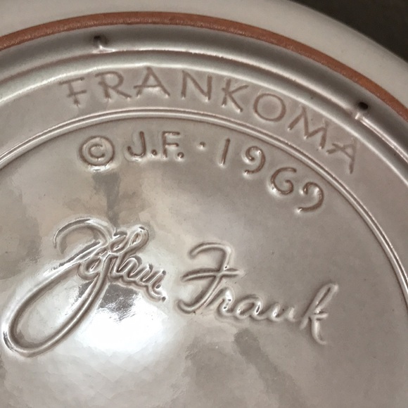 Frankoma 1969 Plate Decor Signed Perfect! - Picture 6 of 8